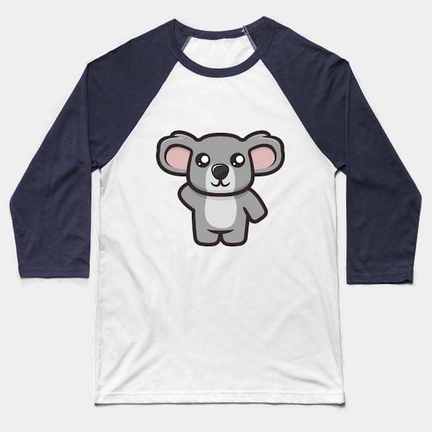 Hey Koala Baseball T-Shirt by GuavanaboyMerch